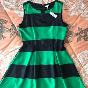Charming Charlie Striped Fit & Flare Dress